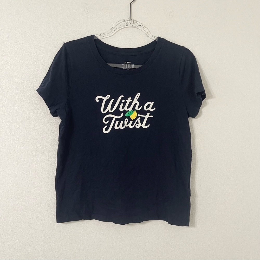 J. Crew With A Twist Collector Tee Size Medium